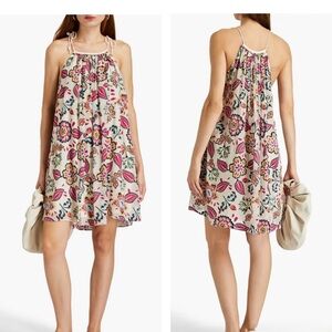 NWT Rag & Bone White Floral Bailey Mini Dress